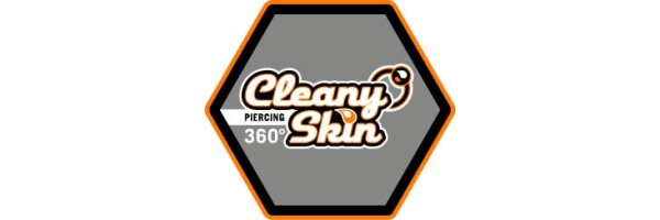 Spray per piercing per la pelle pulita