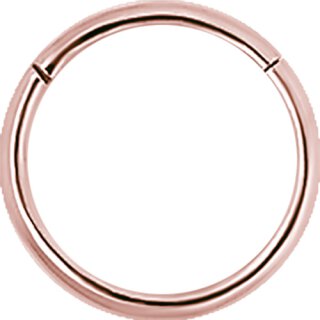 Hinged Ring 1.2x09mm RG Steel (Clicker)