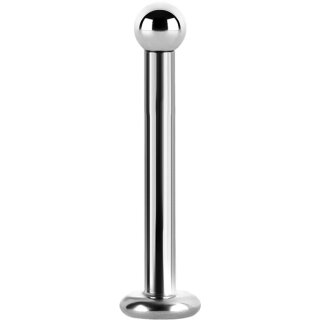 Labret Stud with Ball 1.2 x09x3mm, (individual parts)