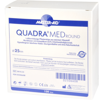 Quadra med non-woven plaster, non-water-repellent - (as long as stocked)