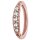 Jew. Hinged Ring 1.2x06mm WH mit Premium Zirconia PVD Rosegold Stahl - (nur solange der Vorrat reicht)