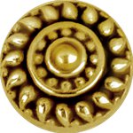 Int. Gold Stahl Aufsatz 19 -  f&uuml;r 1.2mm...