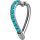 Stahl Belly Hinged Herz Ring 1.6x10mm , mit Premium Zirconia (Pave Setting) - handpoliert