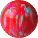 Synthetic Opal Clip in ball