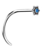 Nosestud Tribal Opal 26 - 0.8x6.5 Pigtail