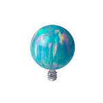 Synthetic Opal Ball Titan 1.2 mm for internal (for 1.6mm Labret/Barbell/DA)