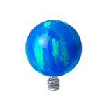 Synthetic Opal Ball 0.8 mm for internal (for 1.2 mm Labret/Barbell/Mini-DA)