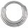 Titan 1.2mm Hinged Ring (3 Ringe Concave Shape) - handpoliert