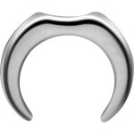 Steel Septum Pincher Horseshoe shaped (flat top) (as long as stocked)