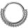 Titan 1.2x10mm Hinged Segment Ring #24 - handpoliert
