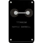 Titanium 1.6mm #01 internal Jew. Nipple Barbell w WH Premium Zirconia Set