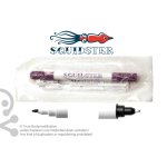 Squidster Piercing BK DUO VE100 - steriler Stift 2 in1 mit Lineal