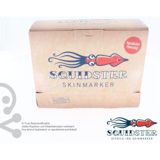 Squidster Piercing box of 50 - non-sterile pen 2 in1 (vegan)