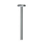 fleXternal titanium labret stud 3 mm disc, 1.2 mm thickness (for 0.8 mm, 0.9 mm internal thread and threadless) (Made in Germany) - (as long as stocked)