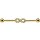 Gold External #02 1.6mm Steel Industrial Barbell w Cubic Zirconia Setting and balls - (as long as stocked)