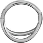 Hinged Ring Double 1.2mm - handpolished