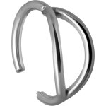 Hinged Ring Double 1.2mm - handpolished