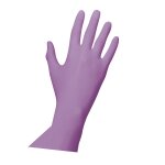 Unigloves Violet Pearl Nitril Gloves VE100 - (as long as...