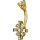 BBZX20DJBG Gold PVD Tappered Baguette Banana w Cubic Zirconia - (as long as stocked)