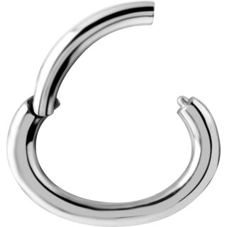 Steel Rook Oval Hinged Clicker 1.2mm - OHC01 - round profile