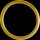 Hinged Gold Titanium Ring 1.0x12mm (Segment Optics) - handpolished