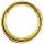 Hinged Ring 18K Gold Clicker (Segment Optik) 0.8 / 1.0 / 1.2 / 1.6 / 2.0mm