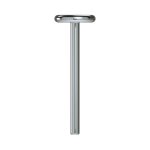fleXternal titanium labret stud 4 mm disc, 1.2 mm thickness (for 0.8 mm, 0.9 mm internal thread and threadless) (Made in Germany) - (as long as stocked)