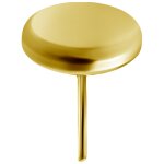18K Gold Attachm. disk for 0.5mm TL