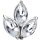 Nickelfree Attachm. Jew. w 6mm WH Marquise Premium Zirconia for 0.5mm TL