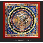 Kalchakra Mandala, 38x38cm