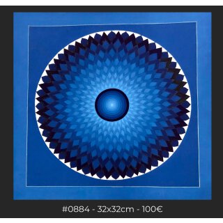 Cosmos Mandala, 32x32cm