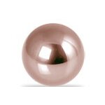 Ball Rosegold 1.6 mm, Stahl