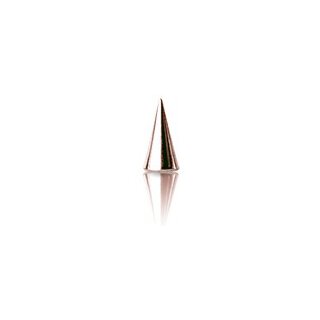 Rosegold Steel Cone 1.6 mm - (as long as stocked)