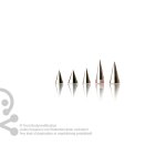 Rosegold Steel Cone 1.6 mm - (as long as stocked)
