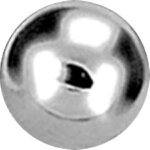 Titanium ball 1.6 mm with internal thread