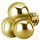 18K Gold trinity ball with 0.8 mm external thread (GILB3B)  for 1.2 mm internal jewellery