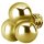 18K Gold Trinity ball with 0.8 mm external thread (GILB3B) for 1.2 mm Internal jewelry