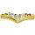Internal 18K Gold bird att. 0.8x8mm with Lab Created Diamonds for 1.2 mm Internal Jewellery