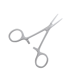 Mosquito clamp, without corrugation (MSO)