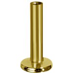 18K Int. Gold Labret Stud 1.2mm, 03mm Platte (0.8mm...