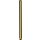 Gold Titan Straight Barbell Pin 1.2 mm f&uuml;r 0.5 mm TL Stecksystem