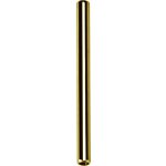 Gold Titan Straight Barbell Pin 1.6 mm f&uuml;r 0.5 mm TL...