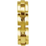 Gold Hinged Chain Style Clicker 1.2mm - handpoliert Stahl
