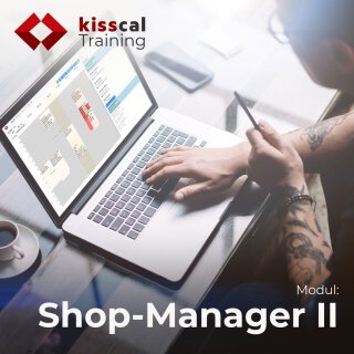 06_Kiss Solution - training module kisscal Shop-Manager II