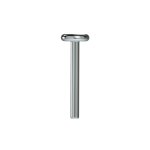 FleXternal titanium labret stud 3.0 mm plate - 1.0 mm (for M0.8 mm, US0.9 mm internal thread and Push Pin (TL)) - (Made in Germany) - (as long as stocked)