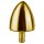 18K Gold Internal spike Attachm. #12 for 1.2 mm Internal Jewellery - (as long as stocked)