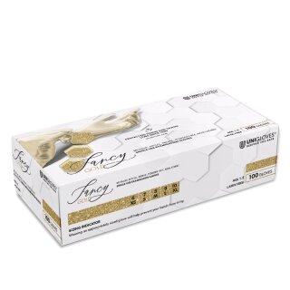Unigloves Fancy Gold powder-free, nitrile, 100 per box