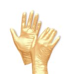 Unigloves Fancy Gold Handschuhe puderfrei, nitril, 100...