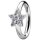 Nickelfree Rook Hinged Oval Ring #02 Star 1.2mm, w Premium Zirconia