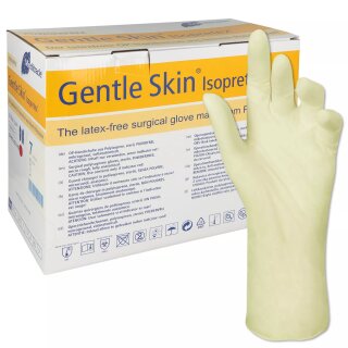 Gentle Skin Isopretex latex-free surgical glove, sterile, PU50